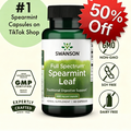 Swanson Full Spectrum Spearmint Leaf 400 mg 60 Capsules Organic Natural Supplement Herbal Healthcare Digestive Support