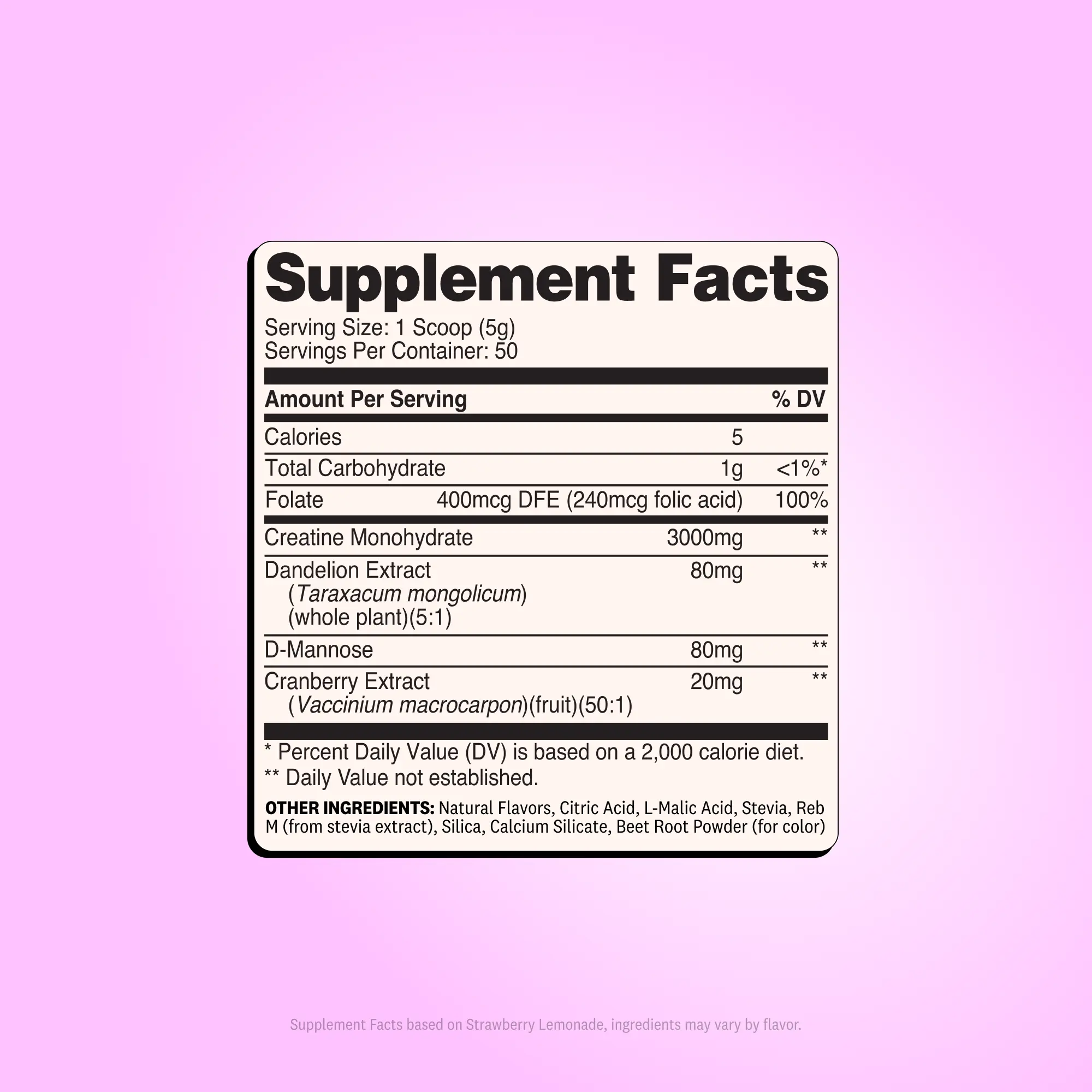 Wellah Creatine - 50 Servings, Unflavored & Strawberry Lemonade Flavor, 3g Creatine, Joint Health Supplement for Fitness & Healthcare
