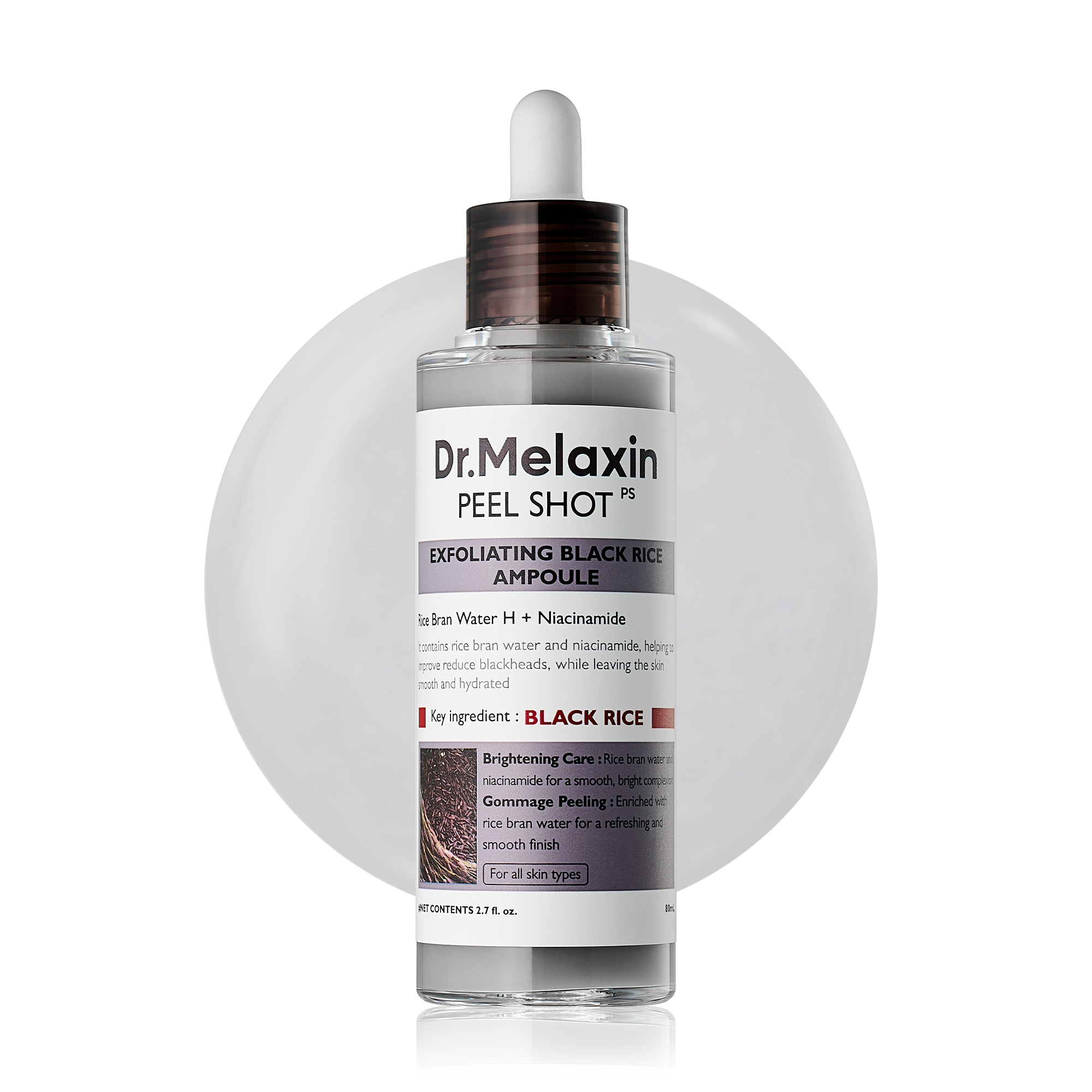 Peel Shot Glow Black Rice Ampoule-Shop