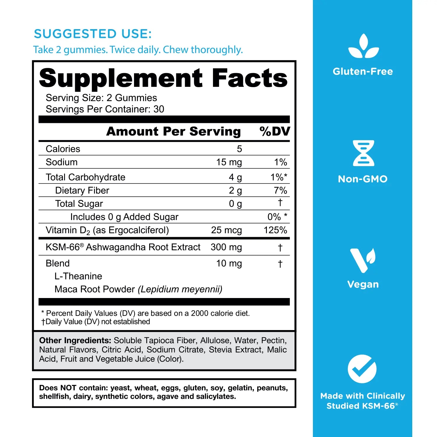 Zero Sugar Best Seller Trio - World's First 3-in-1 Pre, Post, Probiotic, Apple Cider Vinegar with Vitamin B12 and Probiotics To Address Bloating, Ashwagandha & L-Theanine, Vitamin D gummies. Gluten-Free, Vegan, Non-GMO & Gelatin-Free