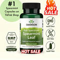 Swanson Full Spectrum Spearmint Leaf 400 mg 60 Capsules Organic Natural Supplement Herbal Healthcare Digestive Support